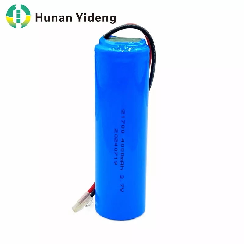 21700 3,7V 4000mAh genopladeligt flydende batteri Lang cyklus