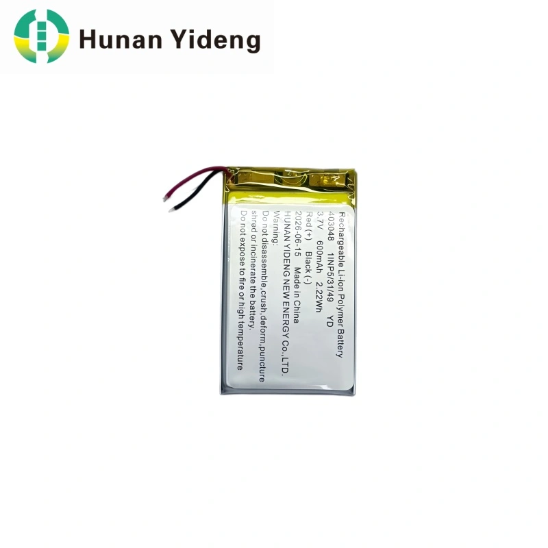 3,7V 450mAh 403048 Ultratyndt Lithium Polymer Batteri Mini Lipo Cell