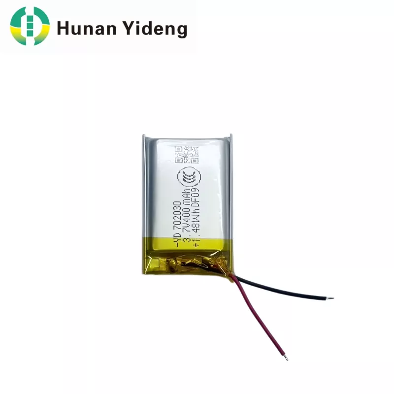 400mAh Li-ion prismatisk batteri til medicinsk udstyr og lamper og lanterner