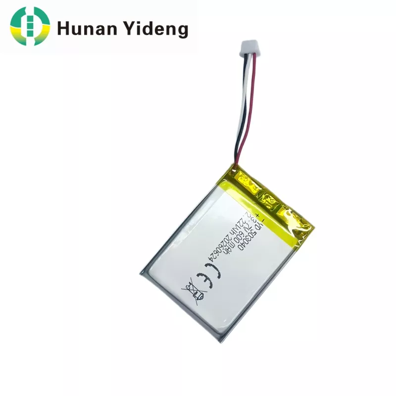 503040 3,7V 600mAh firkantet genopladeligt batteri