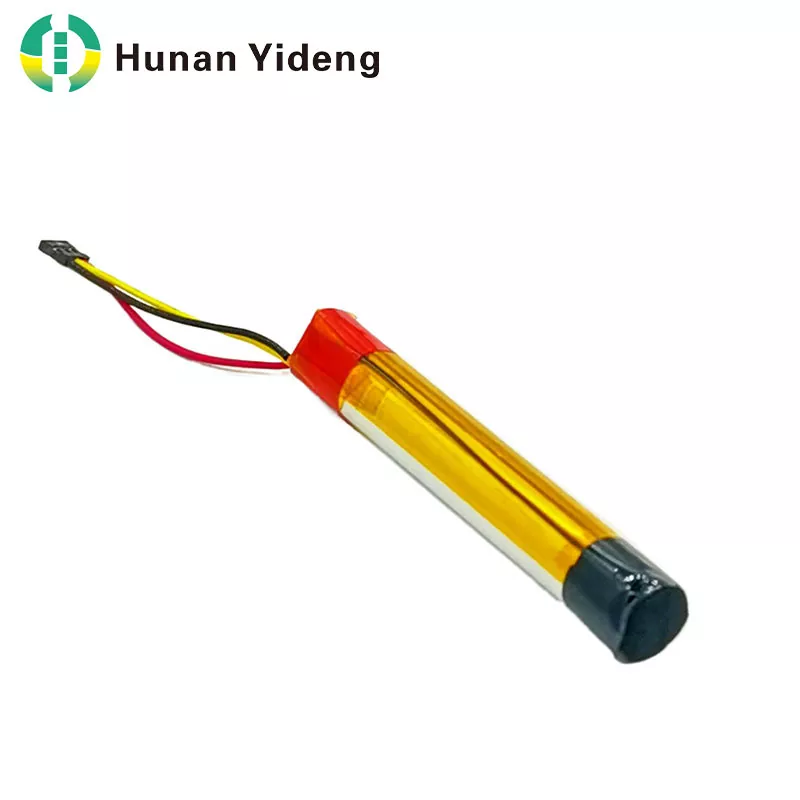75500 3,7V 220mAh små cylindriske lithium-ion genopladelige batterier